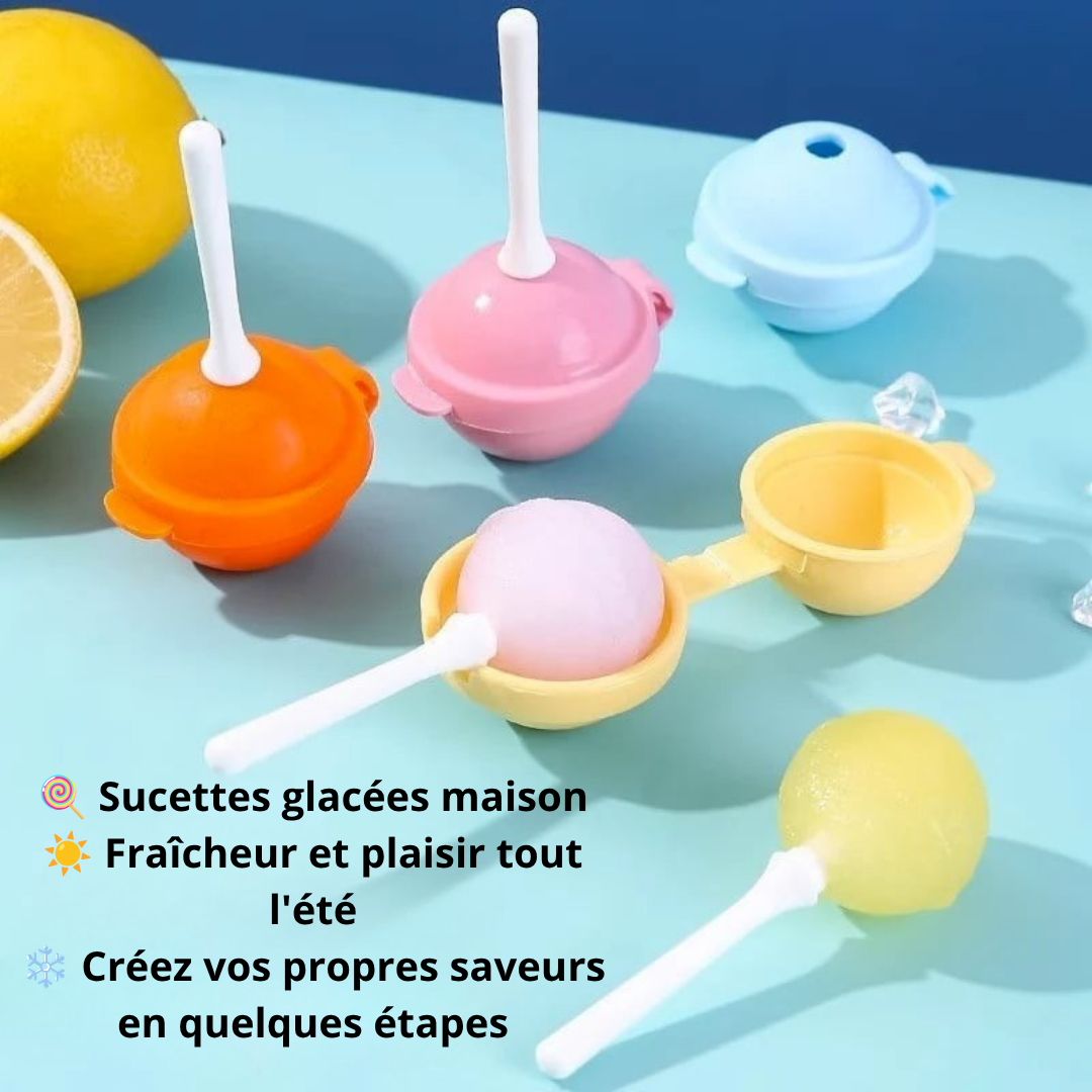 FreezePop™ | Moule à Sucettes Glacées Réutilisable en Silicone