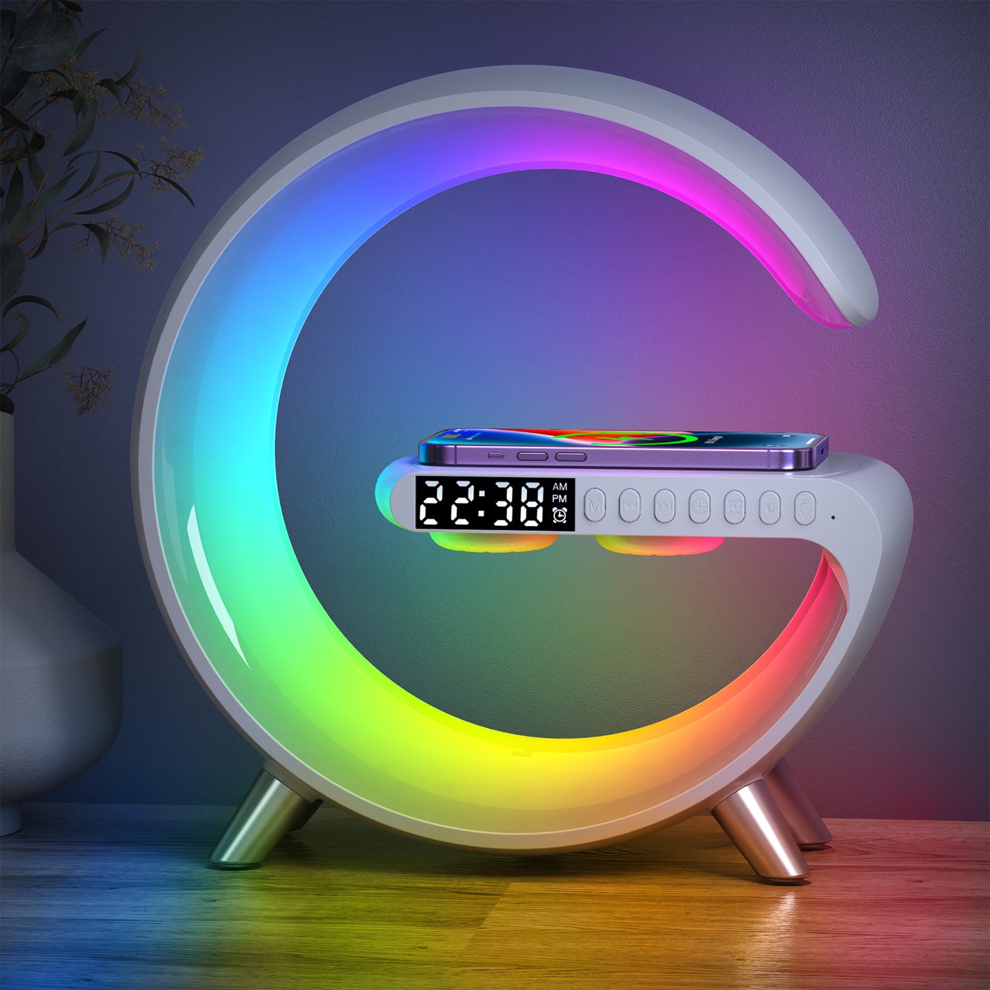 ✨ GlowSync™ – Lampe LED Intelligente Multifonction