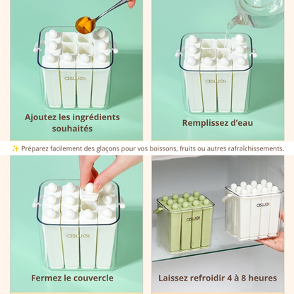 IceFresh™ | Préparez des Glaçons Parfaits en Quelques Secondes