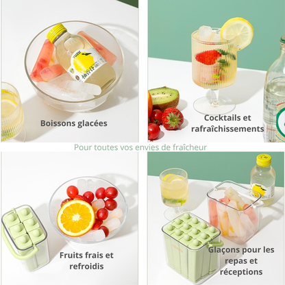 IceFresh™ | Préparez des Glaçons Parfaits en Quelques Secondes