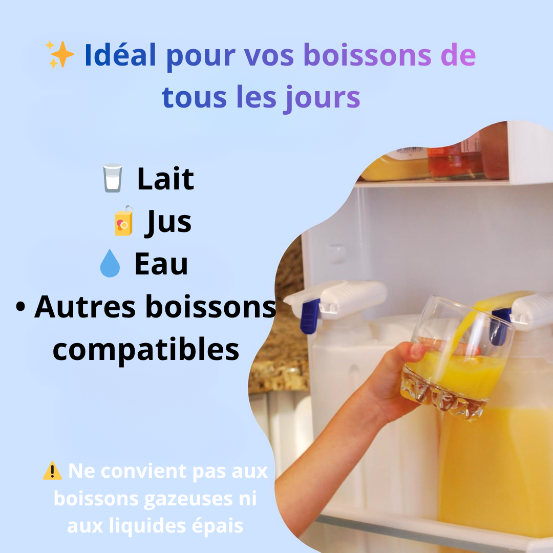 💧 AquaFlow™ – Le distributeur de boisson automatique ultra pratique