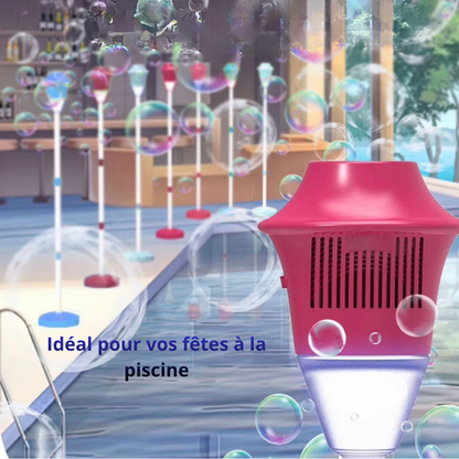 Bubble Magic™ – Machine à Bulles Automatique avec Lumière & Musique