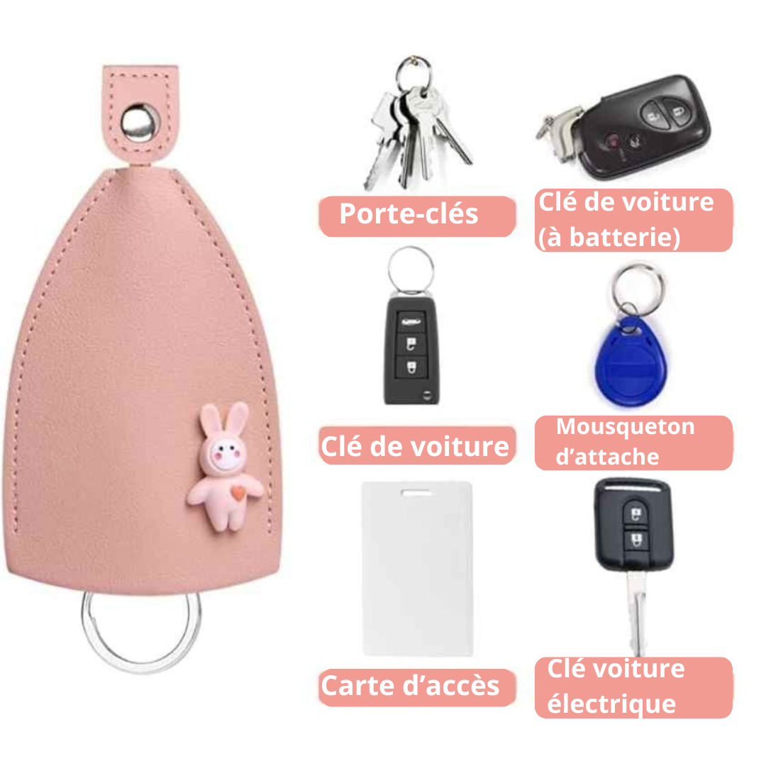 CuteKey™ – Porte-clés mignon, pratique et stylé