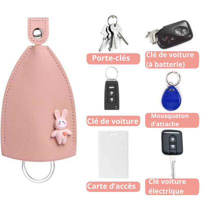 CuteKey™ – Porte-clés mignon, pratique et stylé