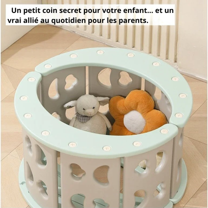 Mini Parc Aventure™ 6 en 1 – Aire de Jeu Intérieure Complète pour Enfants | Toboggan, Escalade & Apprentissage