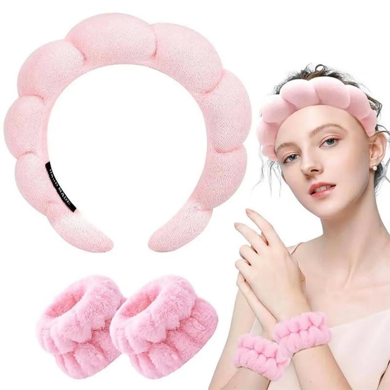 Bandeau Beauté Spa – Lot de 3 pièces